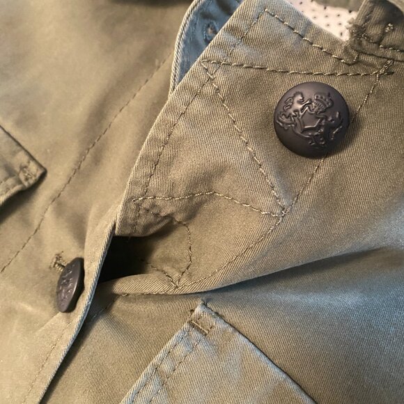 BANANA REPUBLIC Utility Jacket Size XS (army green) - Picture 7 of 9